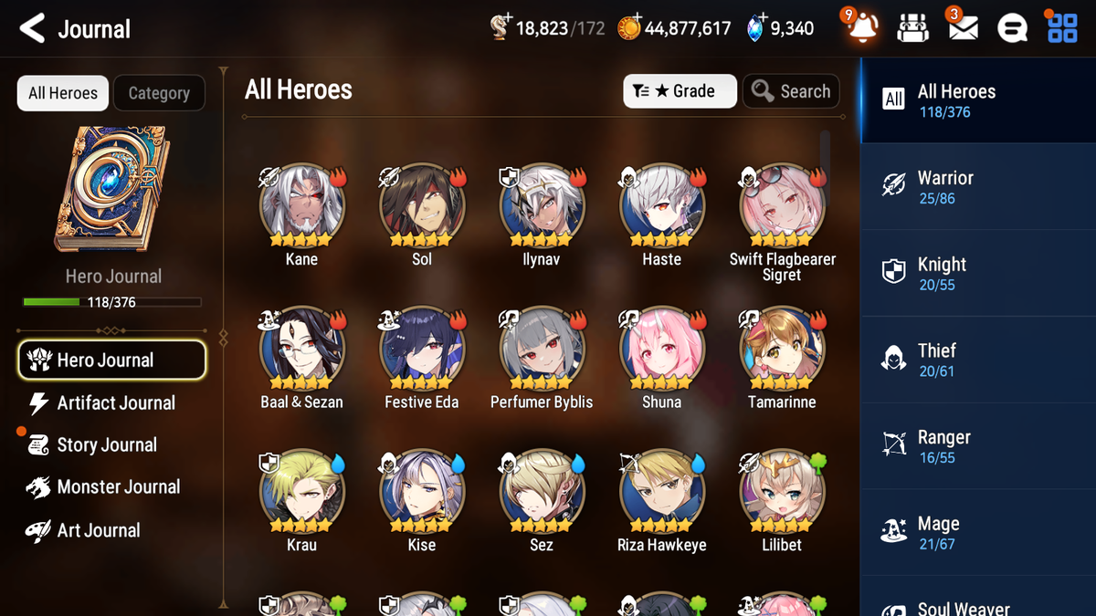 [GLOBAL][INSTANT] Epic 7 Seven 5ML 3LIM New Moon Luna Architect Laika Specter Tenebria Solitaria Festive Eda Swift Flagbearer Sigret +43ML pulls +20 Speed + Name Starter Account-Mobile Games Starter
