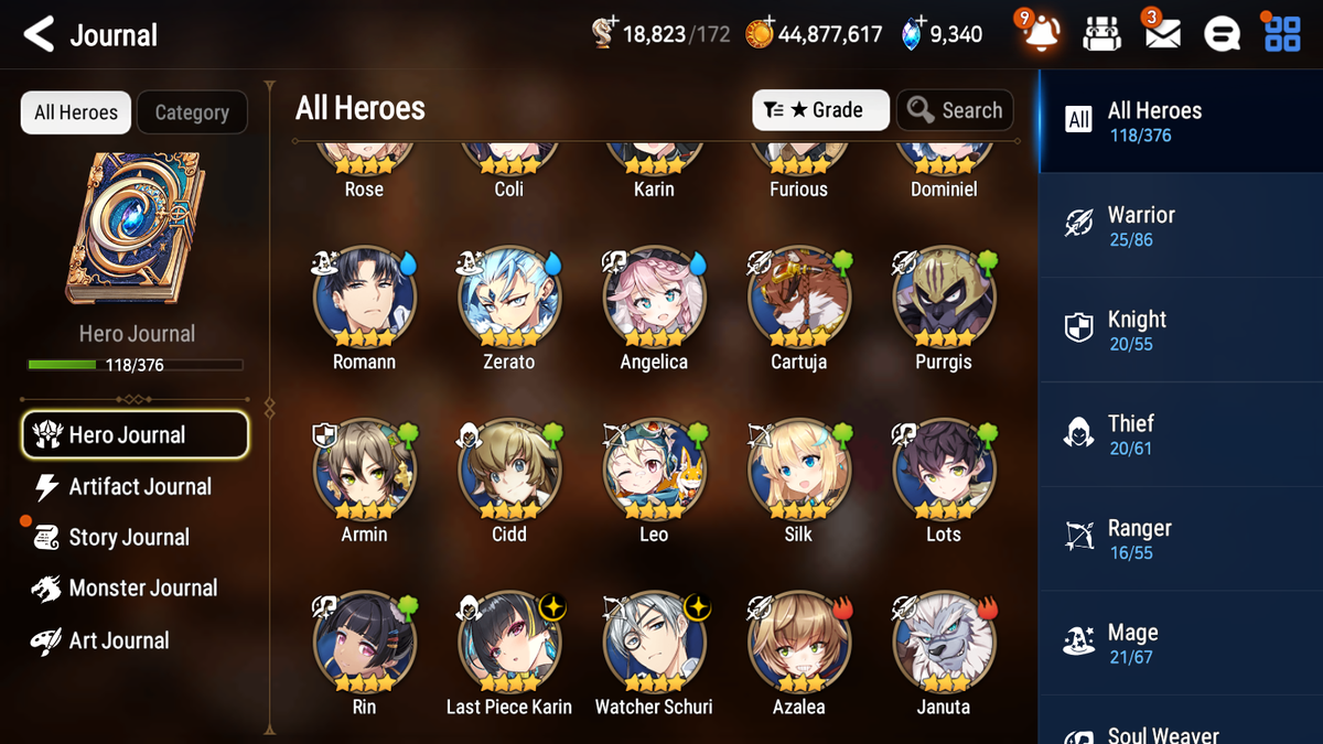 [GLOBAL][INSTANT] Epic 7 Seven 5ML 3LIM New Moon Luna Architect Laika Specter Tenebria Solitaria Festive Eda Swift Flagbearer Sigret +43ML pulls +20 Speed + Name Starter Account-Mobile Games Starter