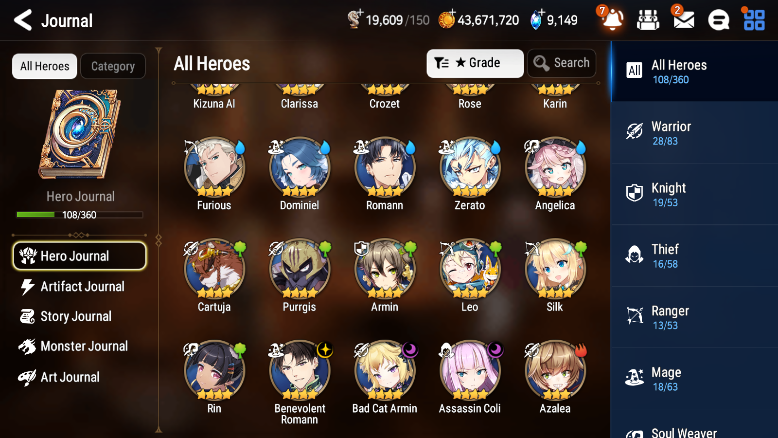 [GLOBAL][INSTANT] Epic 7 Seven 5ML Abyssal Yufine Belian Celine Maid Chloe Dragon King Sharun + 42ML pulls + 20 Speed Starter Account-Mobile Games Starter