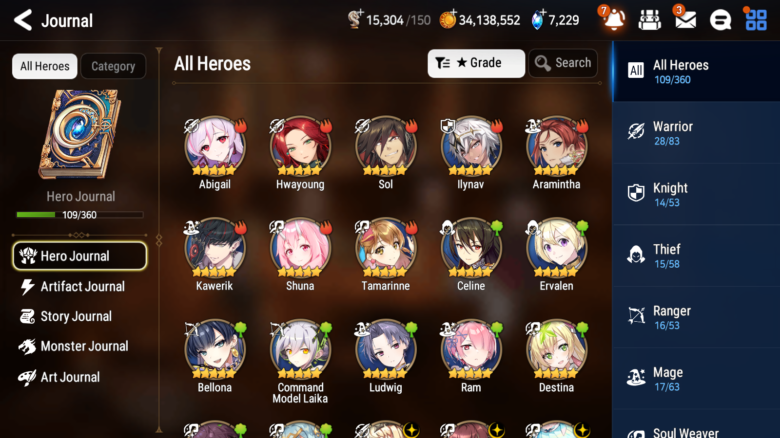 [GLOBAL][INSTANT] Epic 7 Seven 5ML Dragon King Sharun LQC Designer Lilibet Operator Sigret + ML pulls + 20 Speed + Name Starter Account-Mobile Games Starter