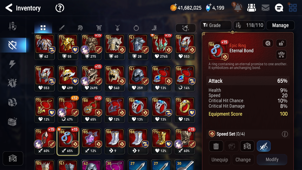 [GLOBAL][INSTANT] Epic 7 Seven 5ML Empyrean Ilynav Lionheart Cermia Specimen Sez Apocalypse Ravi Dark Corvus Edward Angel Angelica + 48ML Pulls + 3x 20 Speed + Luna Skin + Name Starter Account-Mobile Games Starter