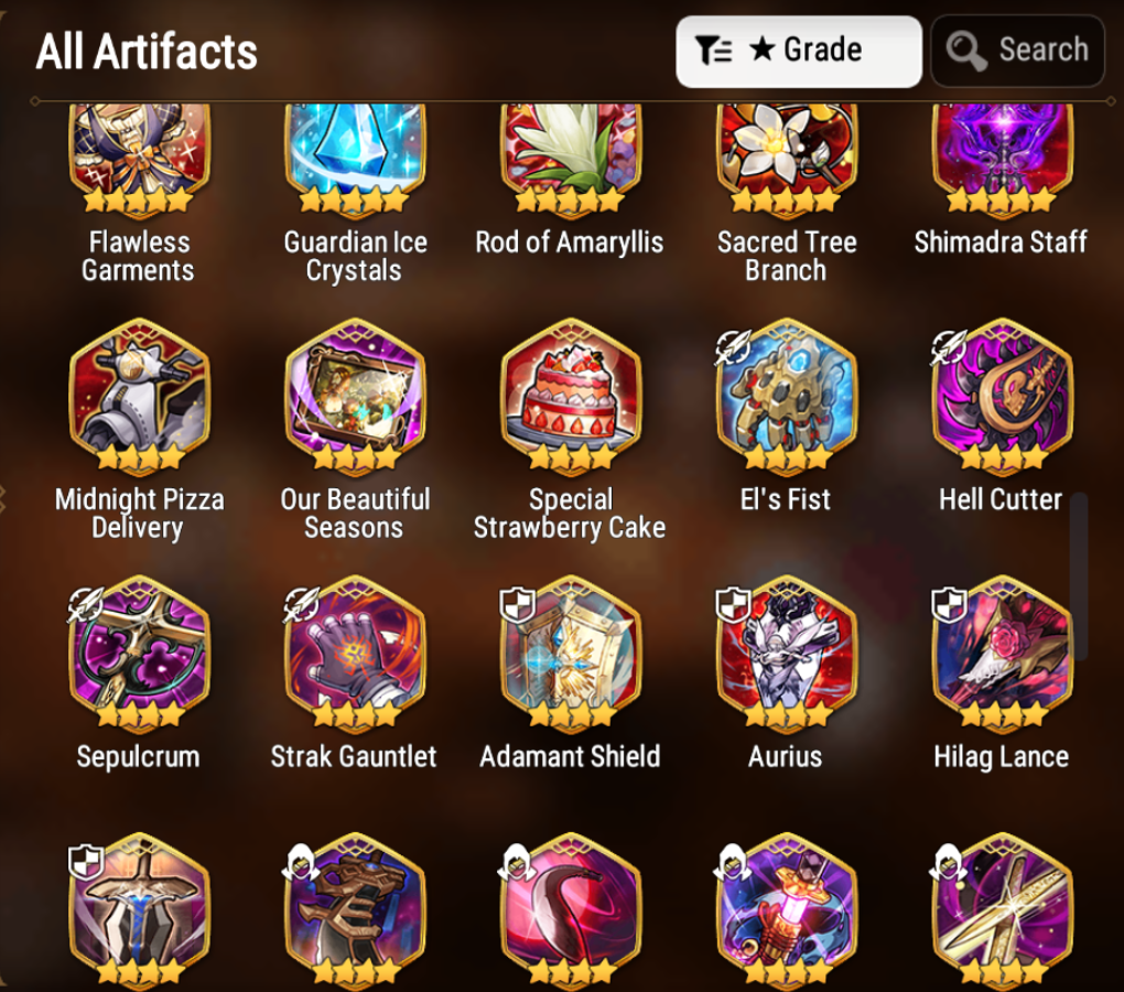 [GLOBAL][INSTANT] Epic 7 Seven 5ML Empyrean Ilynav Straze Luluca Ruele Sigret + 60ML pulls 12k skystones 2700 mystics+ Name Starter Account-Mobile Games Starter