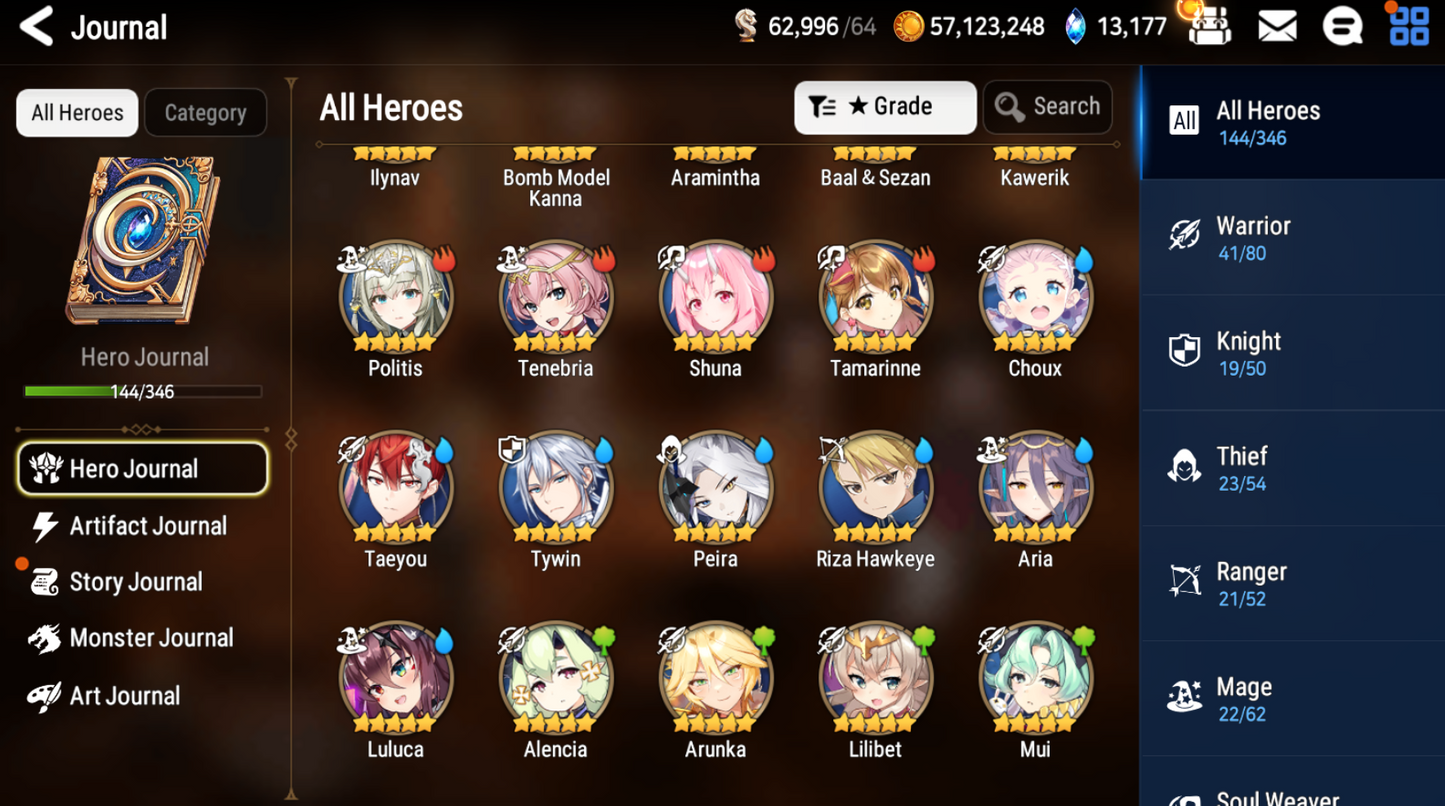 [GLOBAL] [INSTANT] Epic 7 Seven 5ML Hellion Lua + 67ML pulls 13k skystones 2900 mystics+ Name Starter Account-Mobile Games Starter