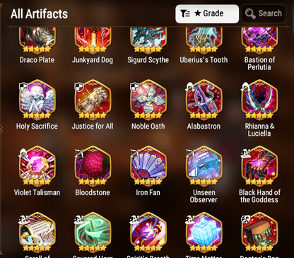 [GLOBAL][INSTANT] Epic 7 Seven 5ML Lady of the Scales New Moon Luna Sylvan Sage Vivian Lilibet Jack +11k Gems +52 ML pulls + 20 Speed Starter Account-Mobile Games Starter