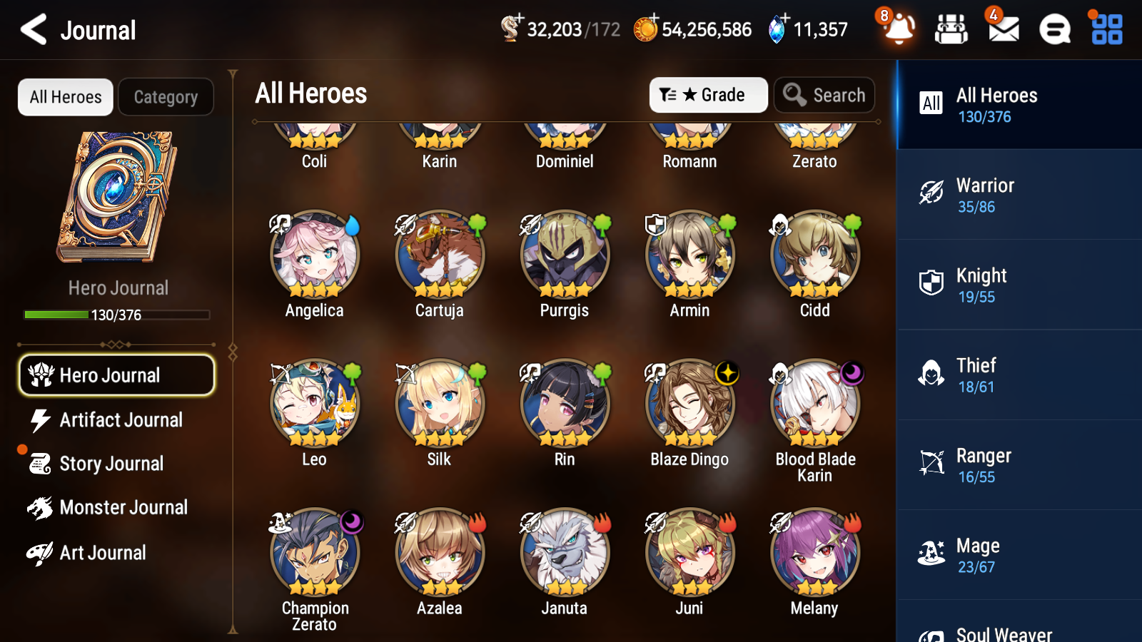[GLOBAL][INSTANT] Epic 7 Seven 5ML Lady of the Scales New Moon Luna Sylvan Sage Vivian Lilibet Jack Perfumer Byblis +11k Gems +52 ML pulls + 20 Speed Starter Account-Mobile Games Starter
