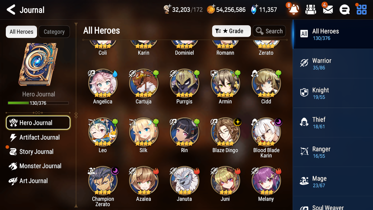 [GLOBAL][INSTANT] Epic 7 Seven 5ML Lady of the Scales New Moon Luna Sylvan Sage Vivian Lilibet Jack Perfumer Byblis +11k Gems +52 ML pulls + 20 Speed Starter Account-Mobile Games Starter
