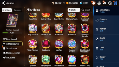 [GLOBAL][INSTANT] Epic 7 Seven 5ML Lady of the Scales New Moon Luna Sylvan Sage Vivian Lilibet Jack Perfumer Byblis +11k Gems +52 ML pulls + 20 Speed Starter Account-Mobile Games Starter