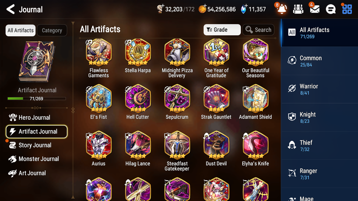 [GLOBAL][INSTANT] Epic 7 Seven 5ML Lady of the Scales New Moon Luna Sylvan Sage Vivian Lilibet Jack Perfumer Byblis +11k Gems +52 ML pulls + 20 Speed Starter Account-Mobile Games Starter