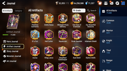 [GLOBAL][INSTANT] Epic 7 Seven 5ML Lady of the Scales New Moon Luna Sylvan Sage Vivian Lilibet Jack Perfumer Byblis +11k Gems +52 ML pulls + 20 Speed Starter Account-Mobile Games Starter
