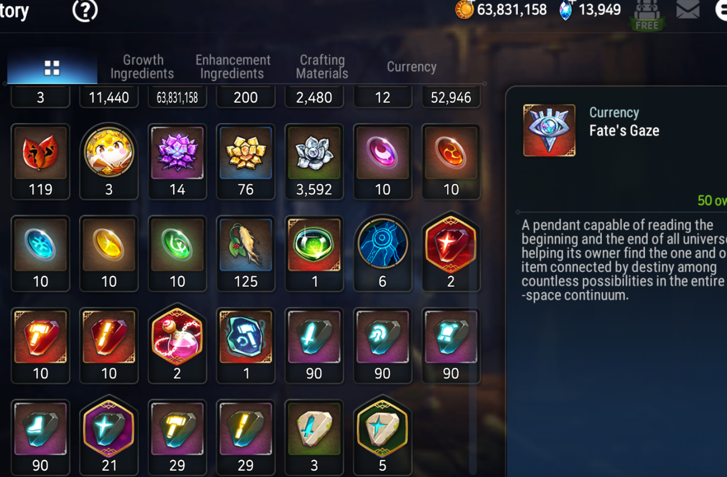 [GLOBAL][INSTANT] Epic 7 Seven 5ML Lone Wolf Peira + 74ML pulls 14k skystones 3100 Mystics + Name Starter Account-Mobile Games Starter