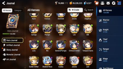 [GLOBAL][INSTANT] Epic 7 Seven 5ML New Moon Luna Apocalypse Ravi Lilibet Charles Archdemon+40 ML pulls + 20 Speed + Name Starter Account-Mobile Games Starter