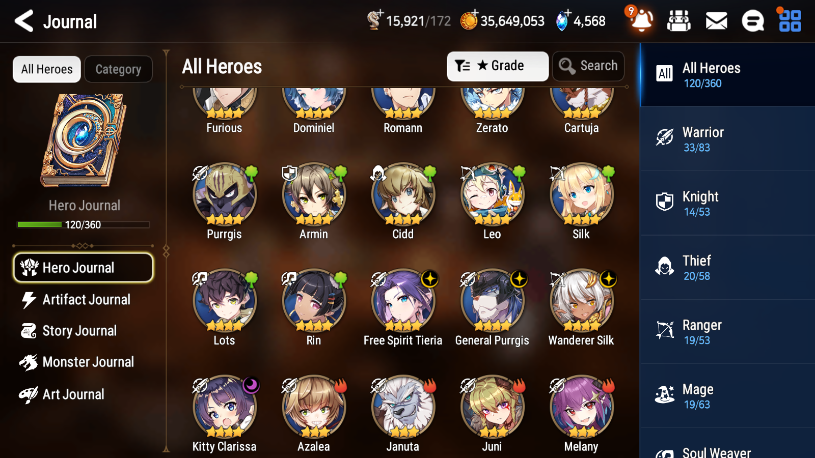 [GLOBAL][INSTANT] Epic 7 Seven 5ML New Moon Luna Kise Sigret Luluca Iseria Rem +ML pulls +20 Speed + Name Starter Account-Mobile Games Starter