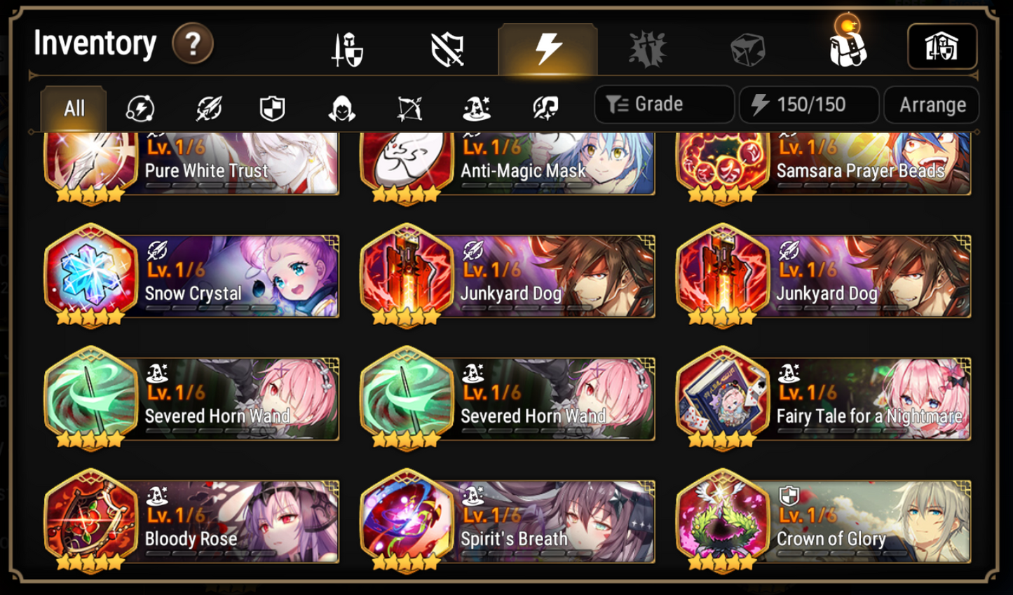 [GLOBAL][INSTANT] Epic 7 Seven 4ML New Moon Luna Krau Charlotte Maid Chloe +7.8k Gems +24 ML pulls + Name Starter Account-Mobile Games Starter