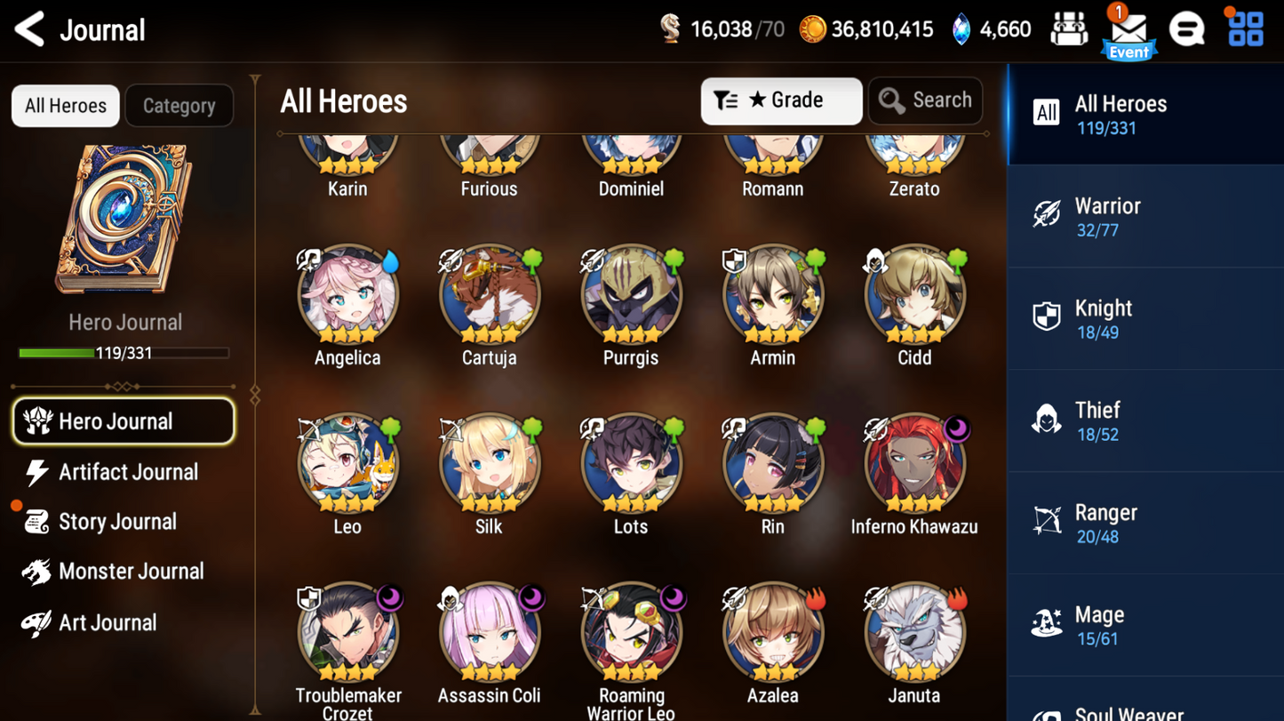 [GLOBAL][INSTANT] Epic 7 Seven 5ML New Moon Luna Mediator Kawerik Kise Lidica Solitaria +26 ML pulls + Name Starter Account-Mobile Games Starter