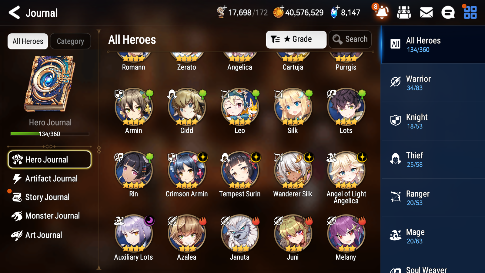 [GLOBAL][INSTANT] Epic 7 Seven 5ML New Moon Luna Sea Phantom Politis Remnant Violet Sez Baal Midnight Gala Lilias Angel +40 ML pulls + 20 Speed + Name Starter Account-Mobile Games Starter