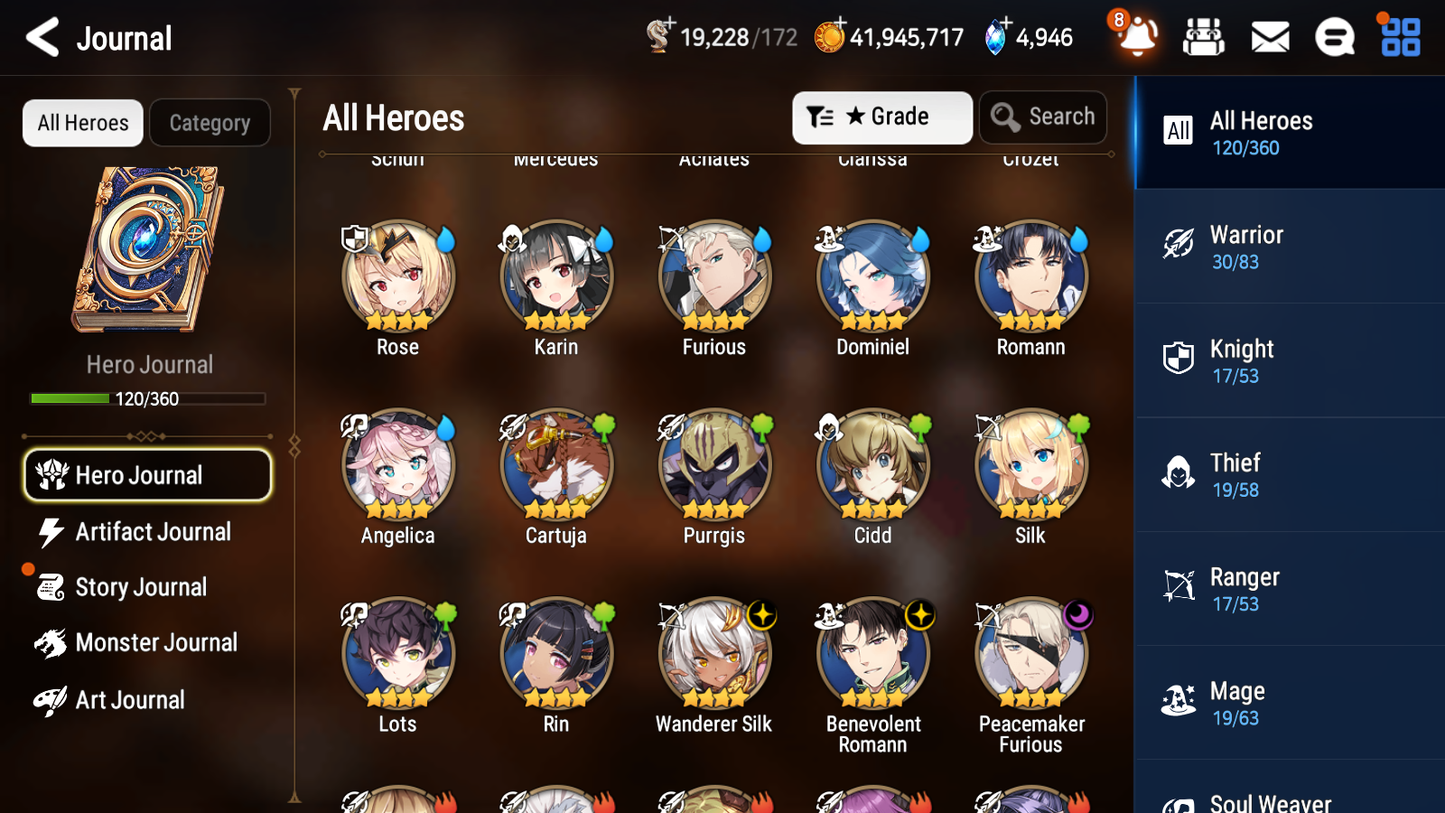 [GLOBAL][INSTANT] Epic 7 Seven 5ML New Moon Luna Straze Apocalypse Ravi DJ Basar +43ML pulls +20 Speed + Name Starter Account-Mobile Games Starter