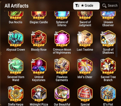 [GLOBAL][INSTANT] Epic 7 Seven 4ML New Moon Luna Successor Taeyou Pavel Flan + 62ML pulls 11k skystones + Name Starter Account-Mobile Games Starter