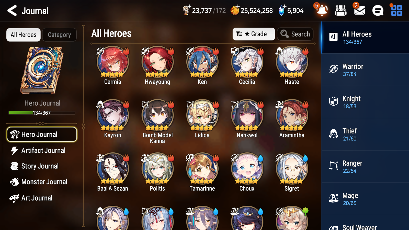 [GLOBAL][INSTANT] Epic 7 Seven 5ML School Nurse Yulha Lone Wolf Peira Conqueror Lilias Faithless Lidica + 50ML pulls +20 Speed +Name Starter Account-Mobile Games Starter