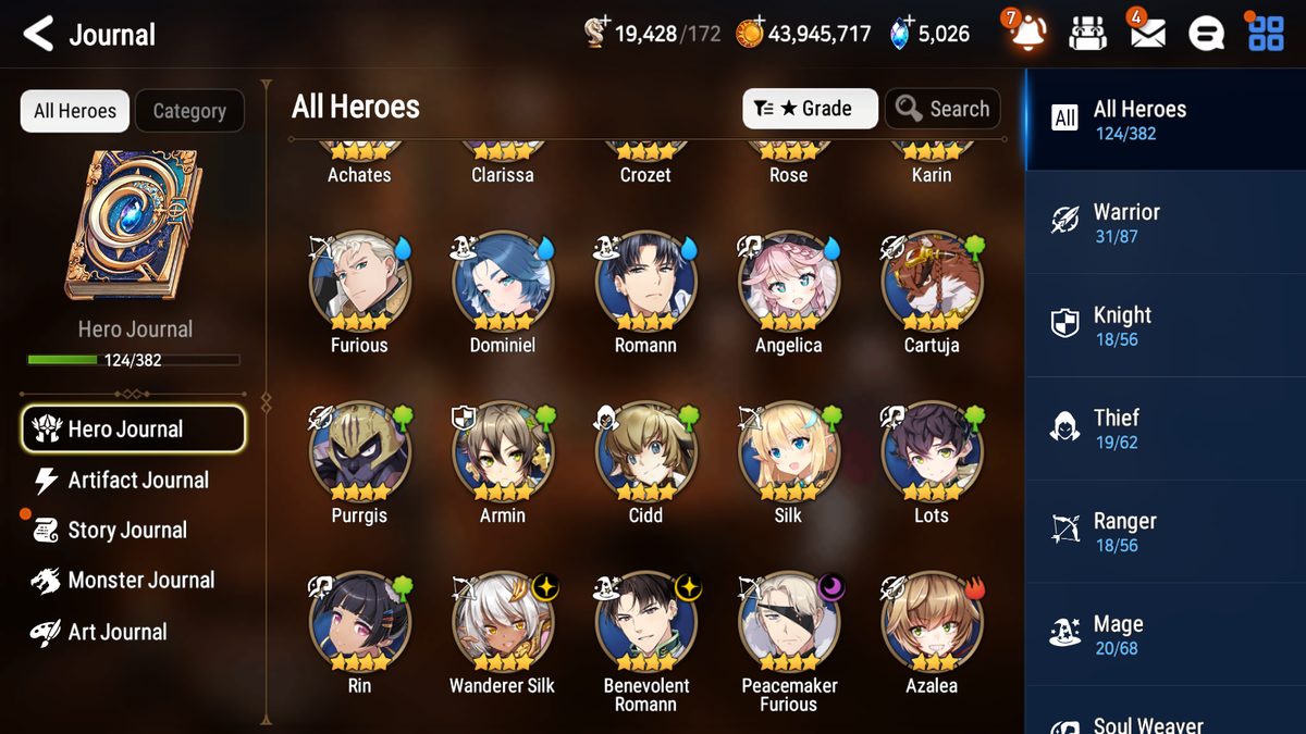 [GLOBAL][INSTANT] Epic 7 Seven 6ML 1LIM Summer Fumyr New Moon Luna Straze Apocalypse Ravi DJ Basar Lidica +43ML pulls +20 Speed + Name Starter Account-Mobile Games Starter