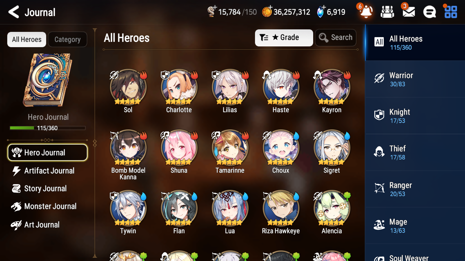 [GLOBAL][INSTANT] Epic 7 Seven 6ML Abyssal Yufine Maid Chloe Sage Baal Dark Corvus Elena Charlotte + ML pulls + 20 Speed + Name Starter Account-Mobile Games Starter