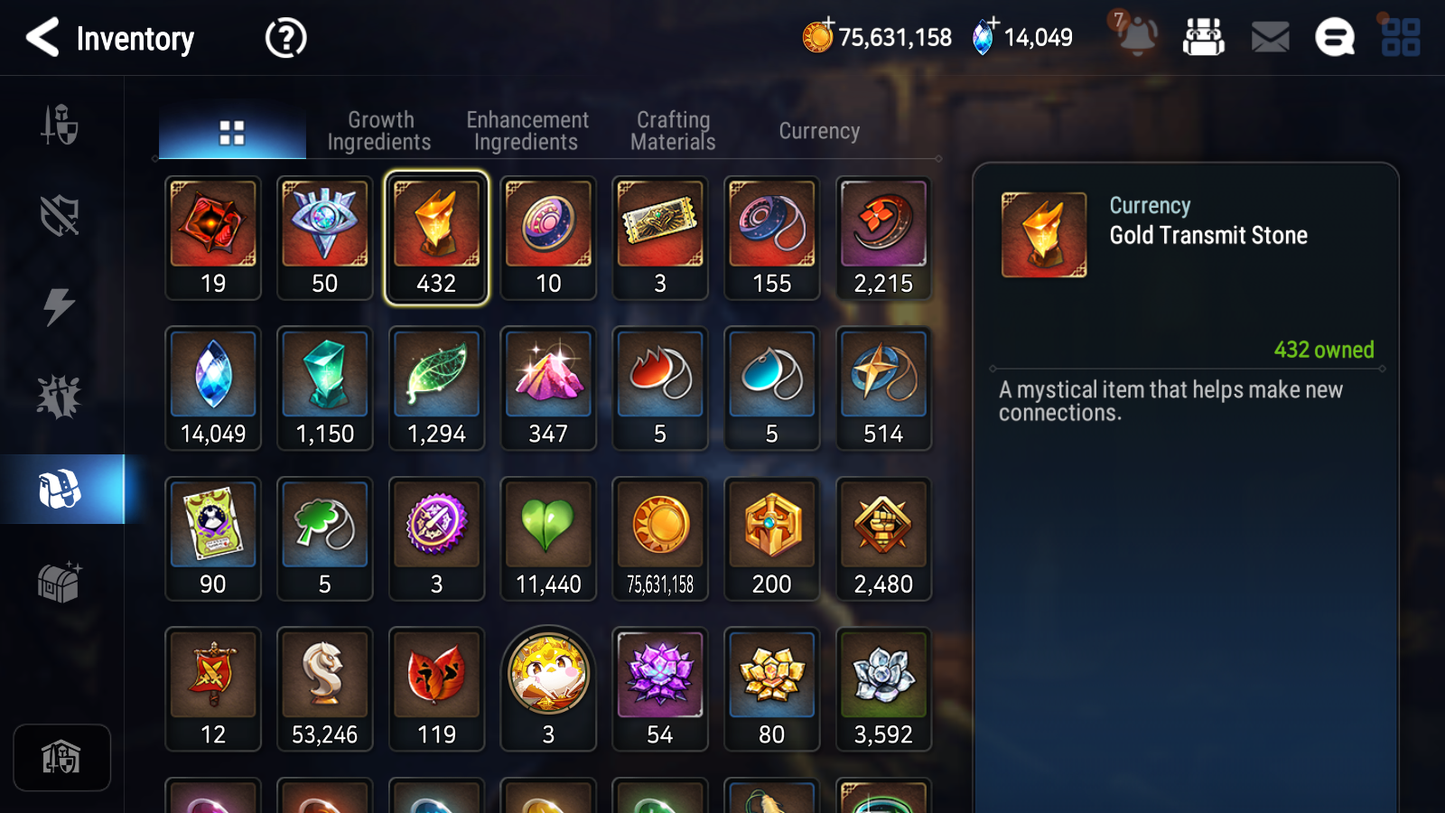 [GLOBAL][INSTANT] Epic 7 Seven 6ML Lone Wolf Peira + 101ML pulls 14k skystones 2600 Mystics +2x 20 Speed + Luna Skin + Name Starter Account-Mobile Games Starter