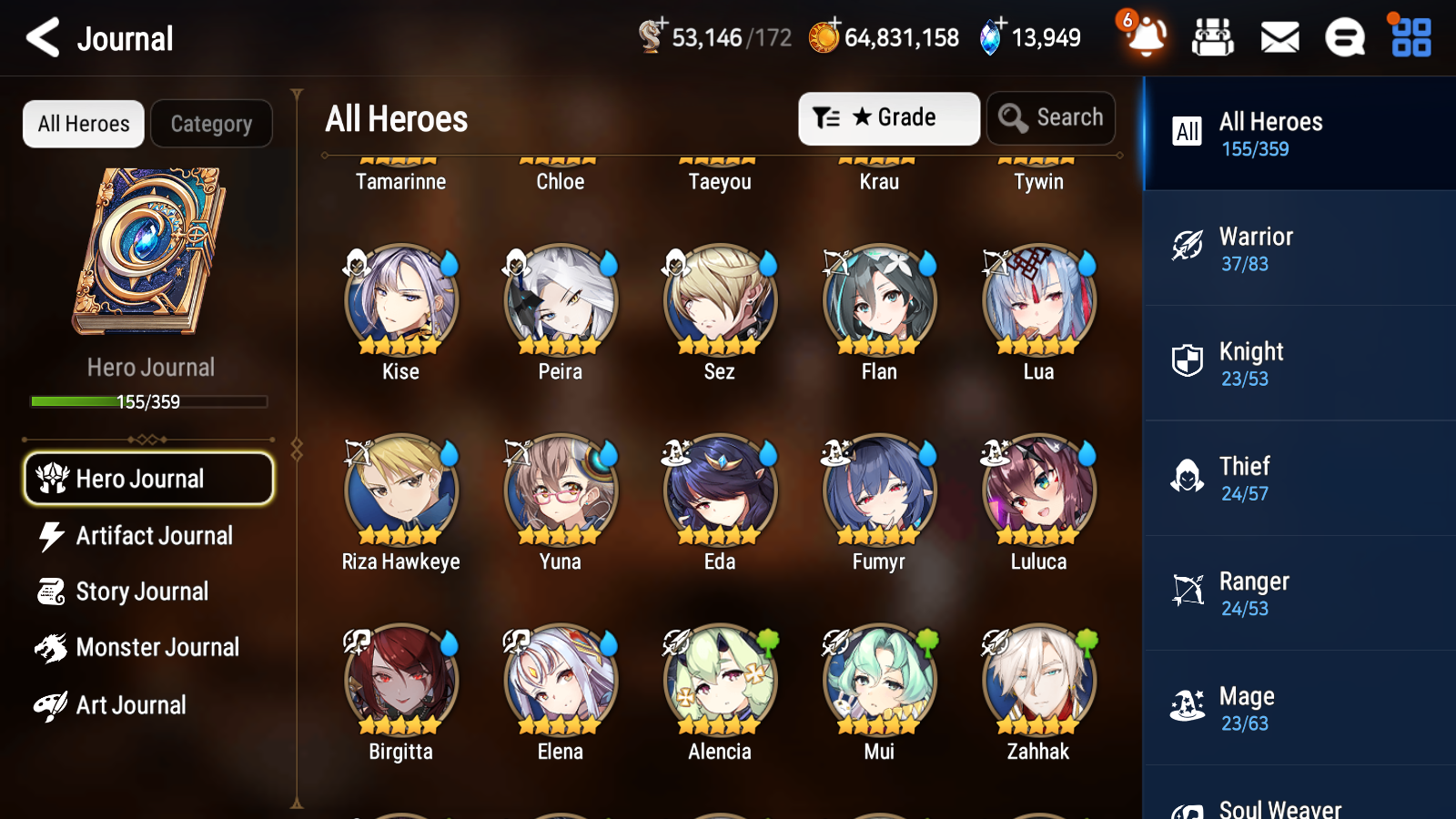 [GLOBAL][INSTANT] Epic 7 Seven 6ML Lone Wolf Peira + 87ML pulls 14k skystones 2600 Mystics +20 Speed + Name Starter Account-Mobile Games Starter