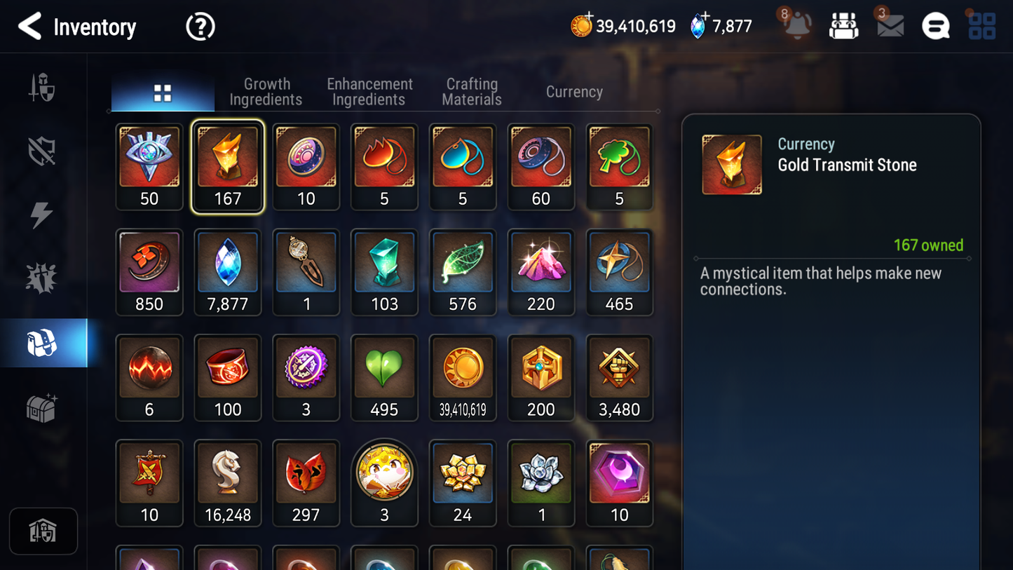 [GLOBAL][INSTANT] Epic 7 Seven 6ML New Moon Luna Briar Witch Iseria Ludwig Cermia Ruele DJ Basar +39ML pulls +20 Speed+ Name Starter Account-Mobile Games Starter