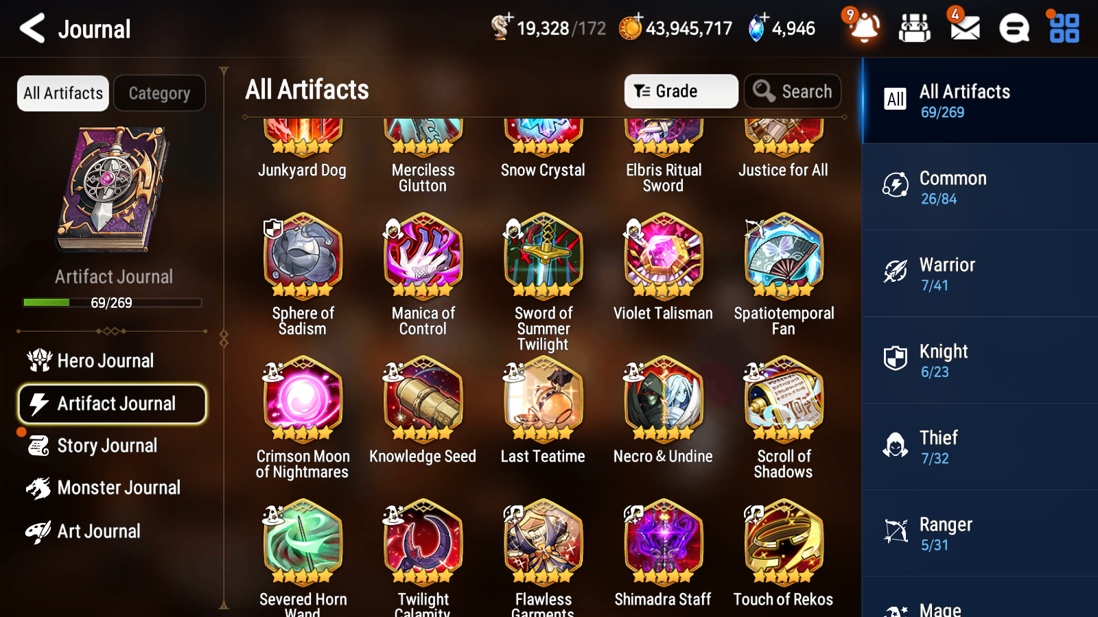 [GLOBAL][INSTANT] Epic 7 Seven 6ML New Moon Luna Straze Apocalypse Ravi DJ Basar Lidica +43ML pulls +20 Speed + Name Starter Account-Mobile Games Starter