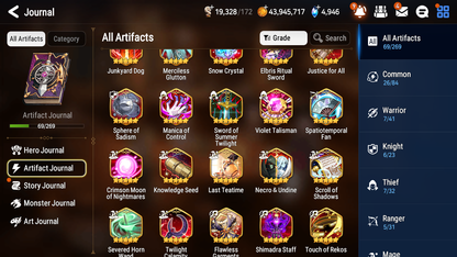 [GLOBAL][INSTANT] Epic 7 Seven 6ML New Moon Luna Straze Apocalypse Ravi DJ Basar Lidica +43ML pulls +20 Speed + Name Starter Account-Mobile Games Starter