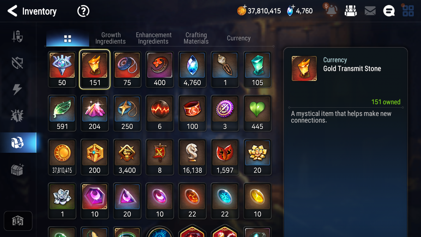 [GLOBAL][INSTANT] Epic 7 Seven 6ML New Moon Luna Successor Taeyou Mediator Kawerik Kise Lidica Solitaria + 40ML pulls +20 Speed + Name Starter Account-Mobile Games Starter