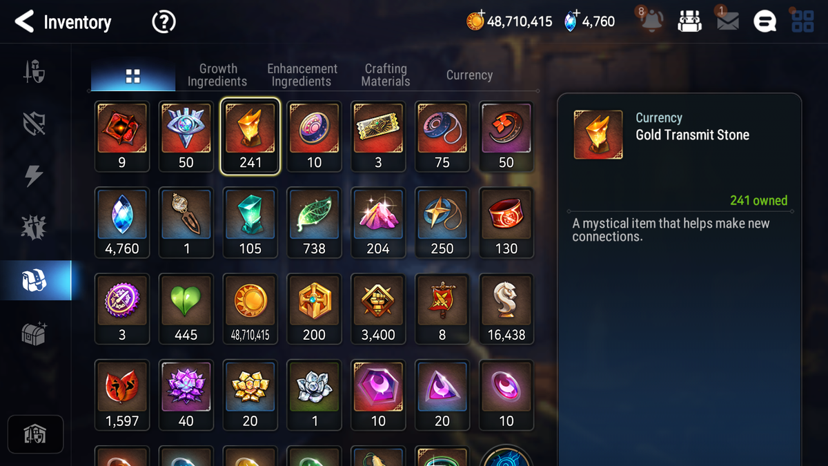 [GLOBAL][INSTANT] Epic 7 Seven 6ML New Moon Luna Successor Taeyou Mediator Kawerik Kise Lidica Solitaria + 54ML pulls +2x 20 Speed + Luna Skin + Name Starter Account-Mobile Games Starter