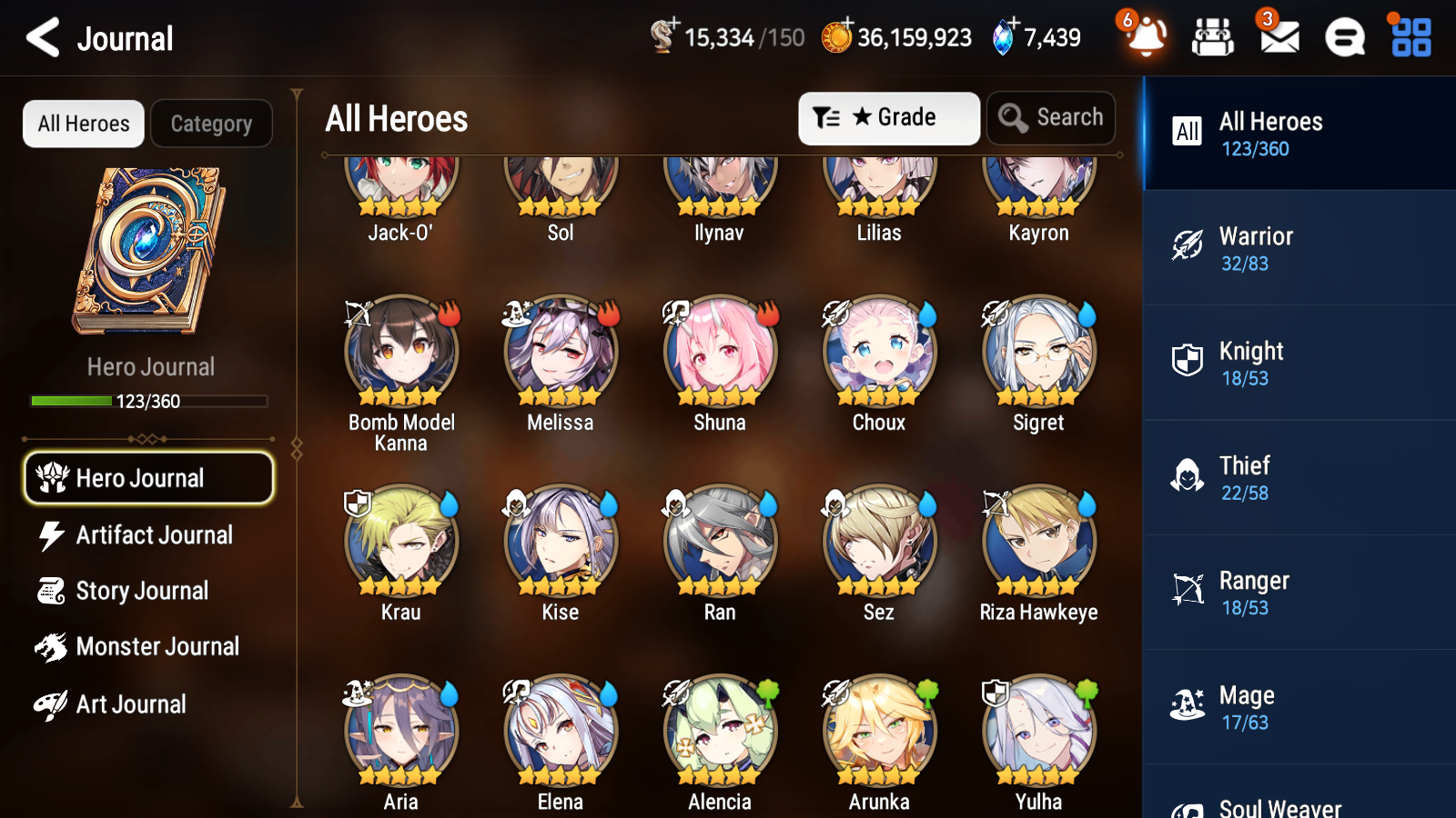 [GLOBAL][INSTANT] Epic 7 Seven 6ML Straze Kawerik Elena Luluca Flan + ML pulls + 20 Speed Name Starter Account-Mobile Games Starter