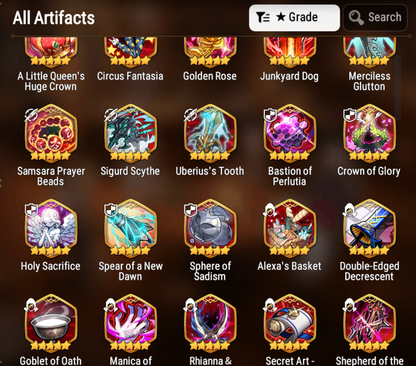 [GLOBAL][INSTANT] Epic 7 Seven 7ML Hellion Lua + 60ML pulls 12k skystones 2700 mystics+ Name Starter Account-Mobile Games Starter