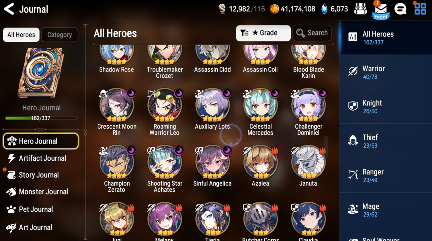 [GLOBAL][INSTANT] Epic 7 Seven 9ML+27 4*ML Dragon Bride Senya Conqueror Lilias Krau Kawerik Vivian 10-10 Account-Mobile Games Starter