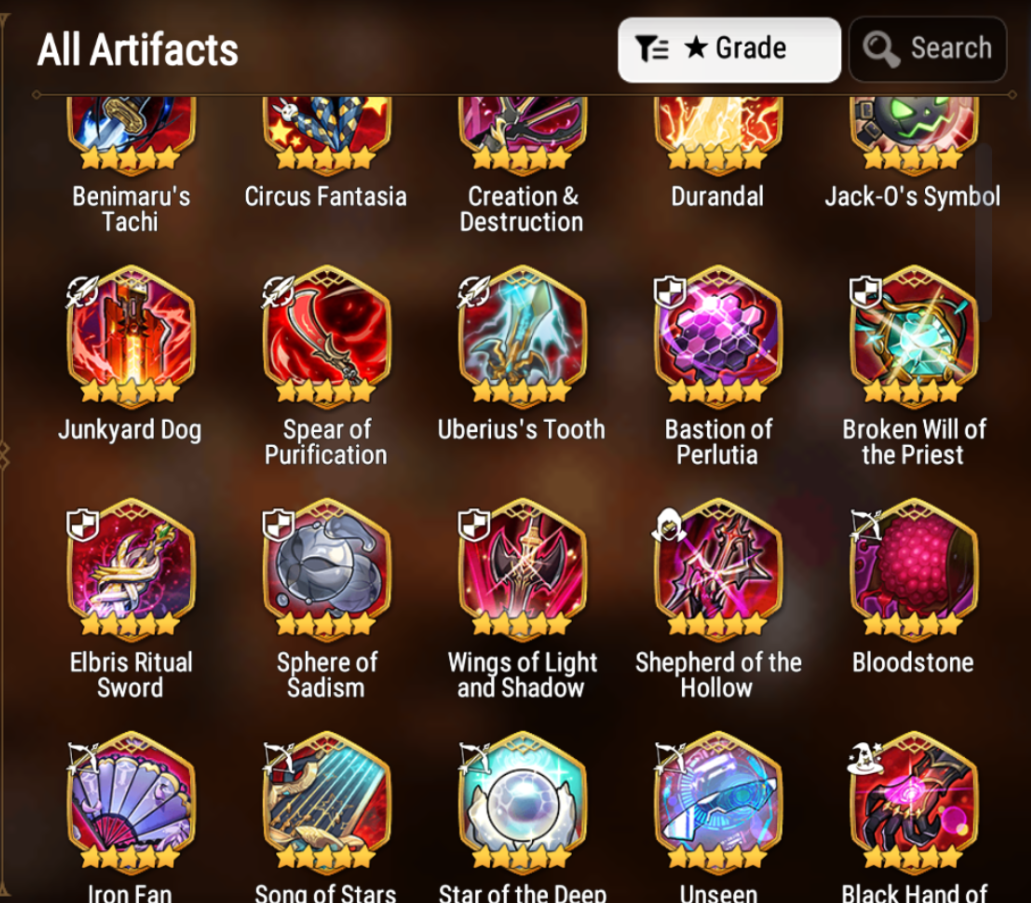 [GLOBAL][INSTANT] Epic 7 Seven 9ML+27 4*ML+3 limited Navy Captain Landy Dragon King Sharun etc Seaside Bellona + Name 10-10 Account Mystics-Mobile Games Starter