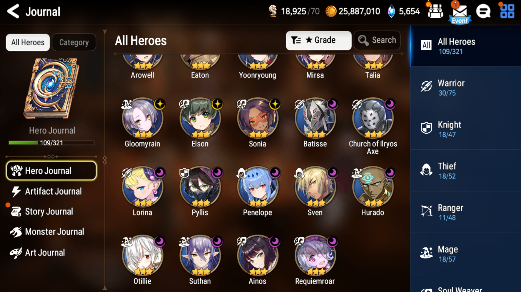 [GLOBAL][INSTANT] Epic 7 Seven Abyssal Yufine Tamarinne Elena + ML pul ...