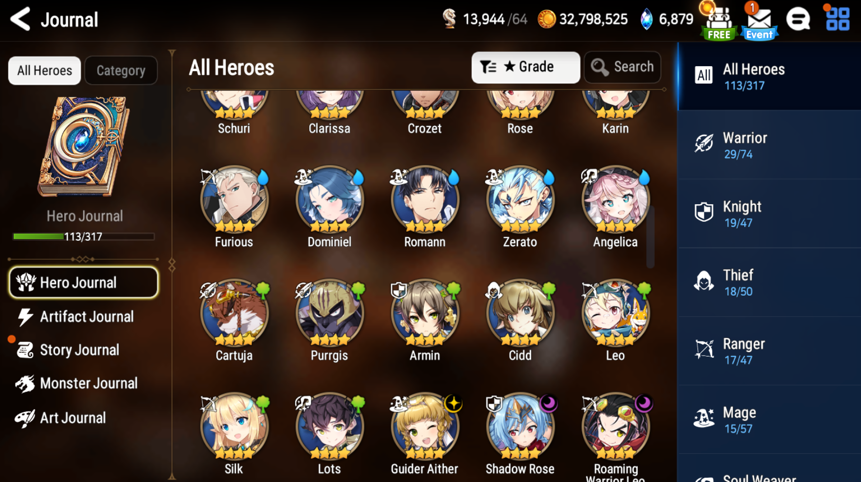 [Global][INSTANT] Epic 7 Seven Belian + mystics + Name Starter Account-Mobile Games Starter