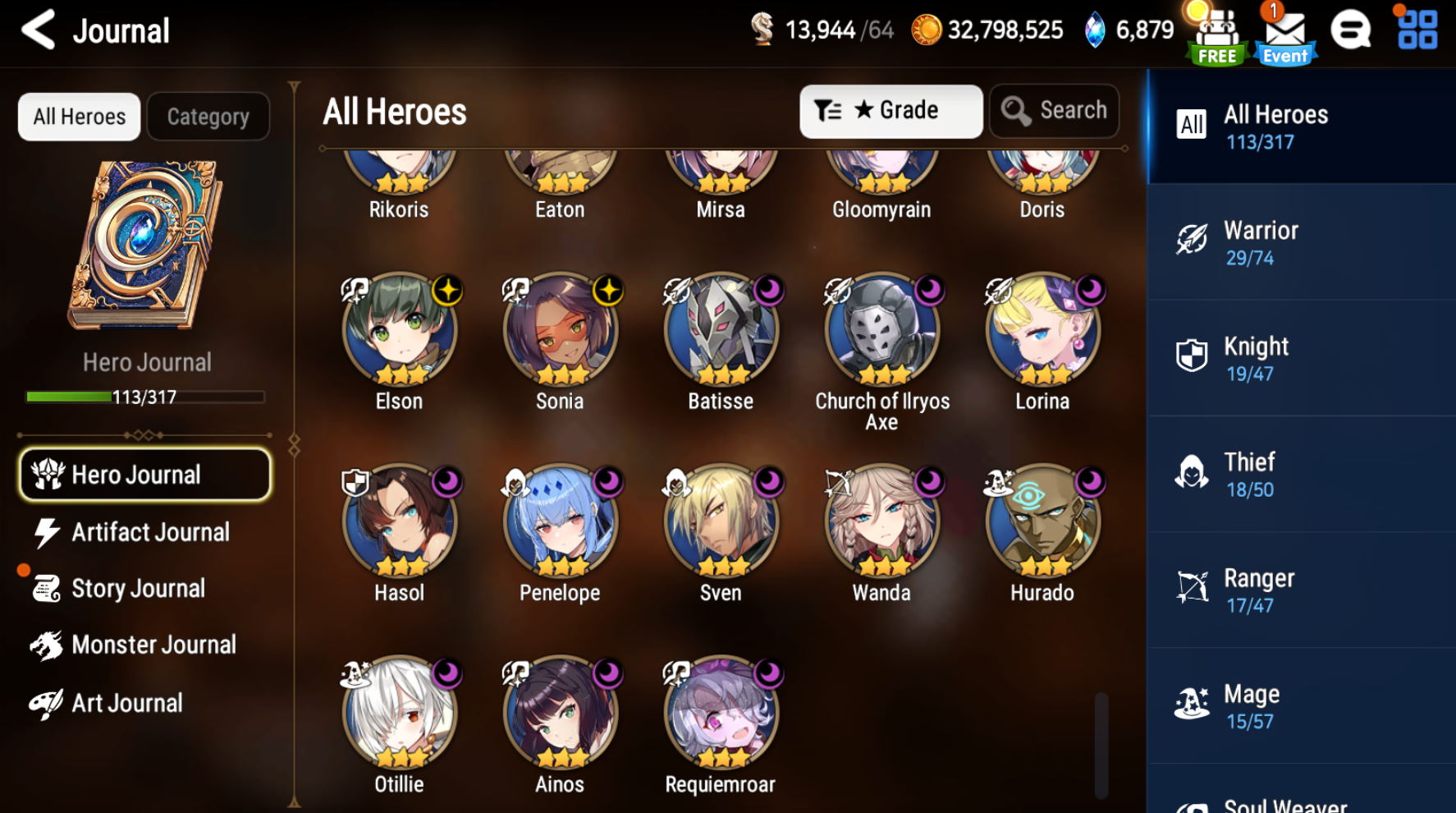 [Global][INSTANT] Epic 7 Seven Belian + mystics + Name Starter Account-Mobile Games Starter
