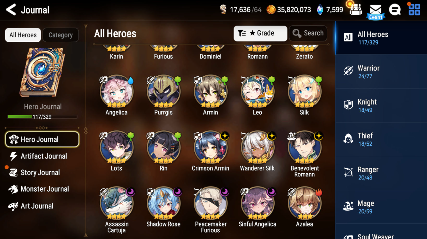 [GLOBAL][INSTANT] Epic 7 Seven Blood Moon Haste + 2900 Mystics ML pulls Starter Account-Mobile Games Starter