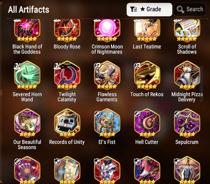 [GLOBAL][INSTANT] Epic 7 Seven Designer Lilibet + Rem + Mystics ML pulls Starter Account-Mobile Games Starter