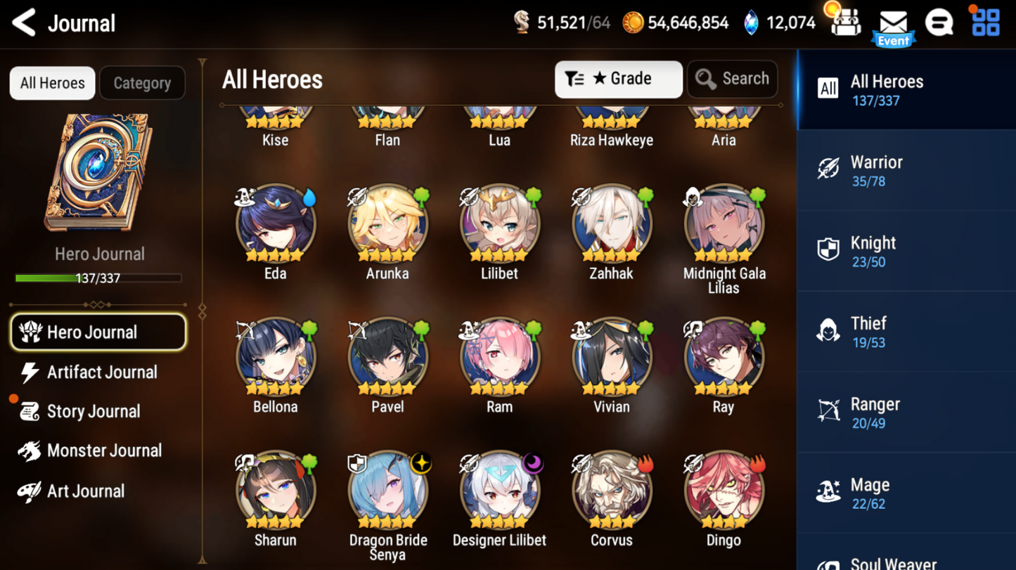 [GLOBAL][INSTANT] Epic 7 Seven Dragon Bride Senya Designe Lilibet +Midnight Lilias + 59ML pulls 12k skystones 2550 mystics+ Name Starter Account-Mobile Games Starter