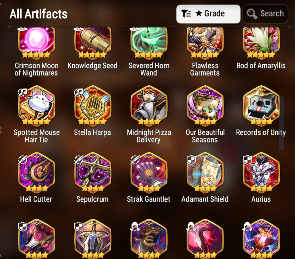 [GLOBAL][INSTANT] Epic 7 Seven Empyrean Ilynav Frida+art Vivian Angel Angelica + 25ML pulls + Name Starter Account-Mobile Games Starter