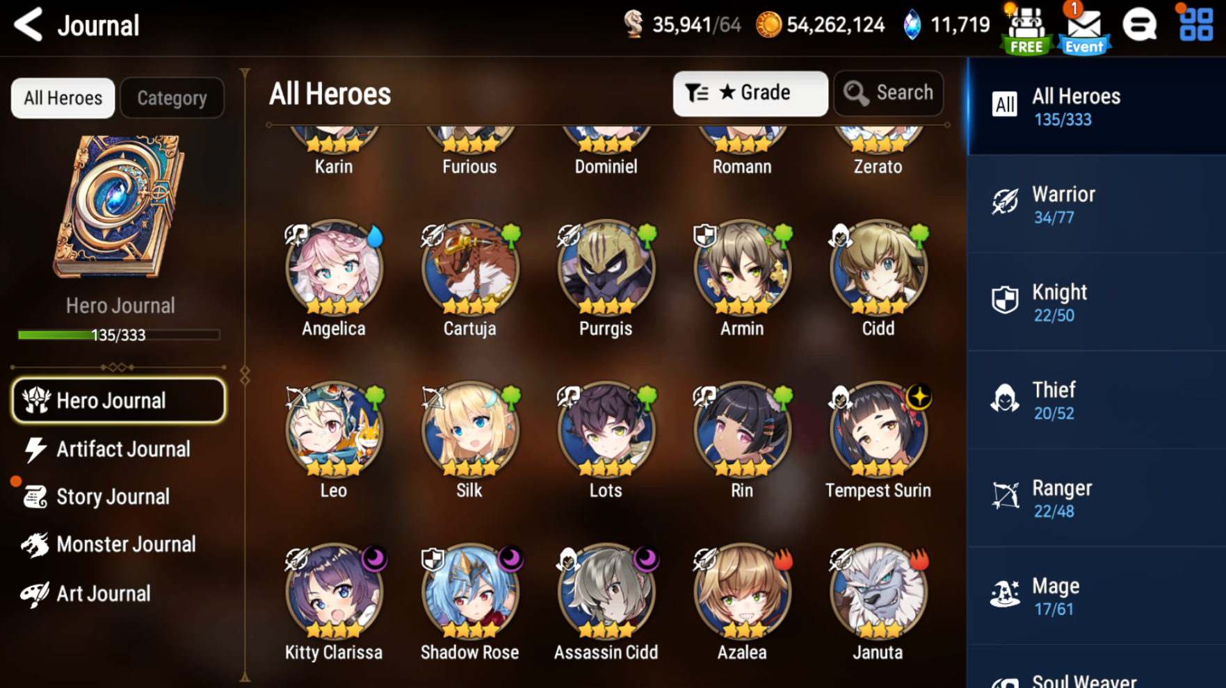 [GLOBAL][INSTANT] Epic 7 Seven Empyrean Ilynav Maid Chloe + 58ML pulls 11k skystones 2500 mystics+ Name Starter Account-Mobile Games Starter