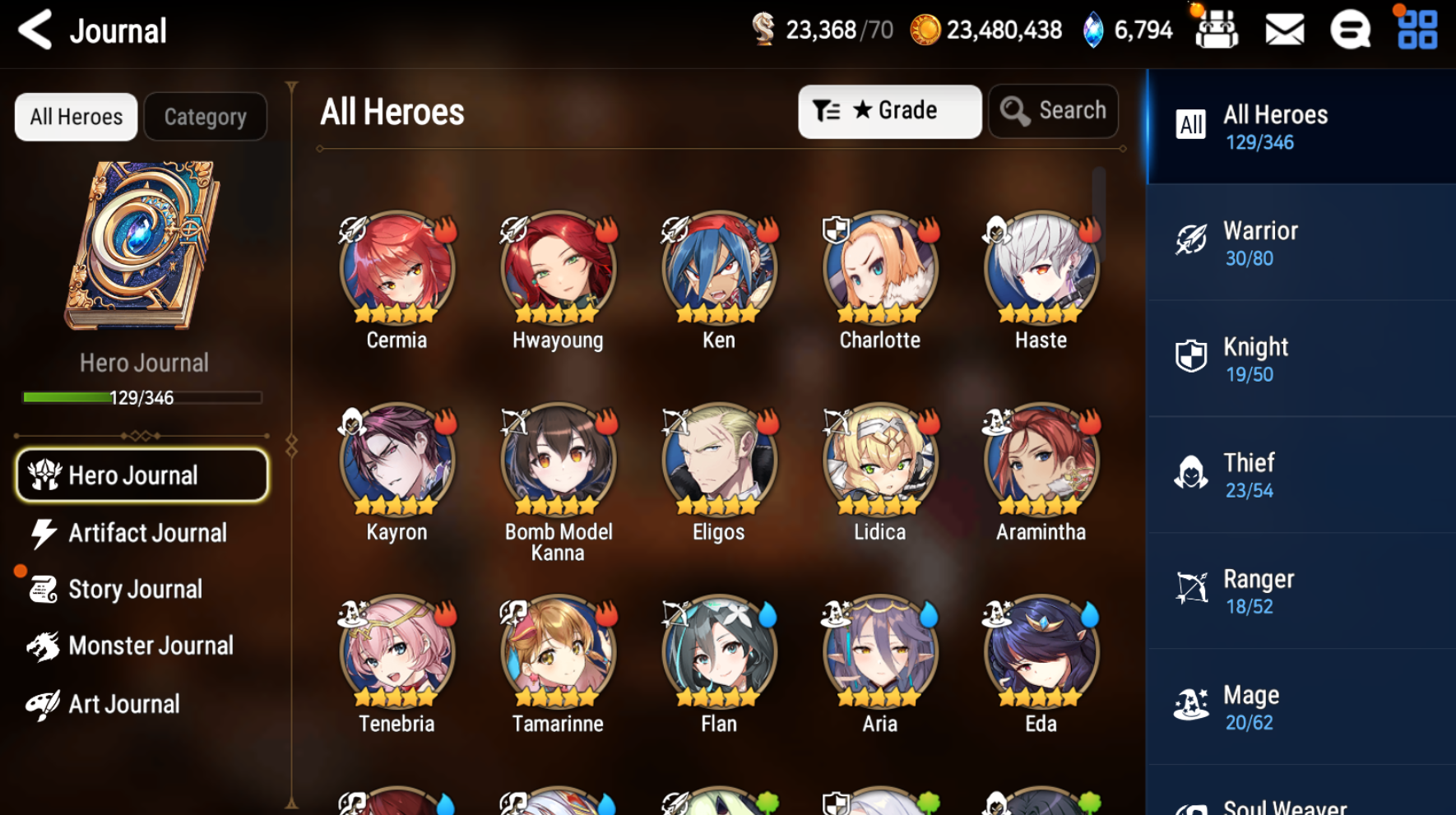 [GLOBAL][INSTANT] Epic 7 Seven Empyrean Ilynav + ML pulls +Name Starter Account-Mobile Games Starter