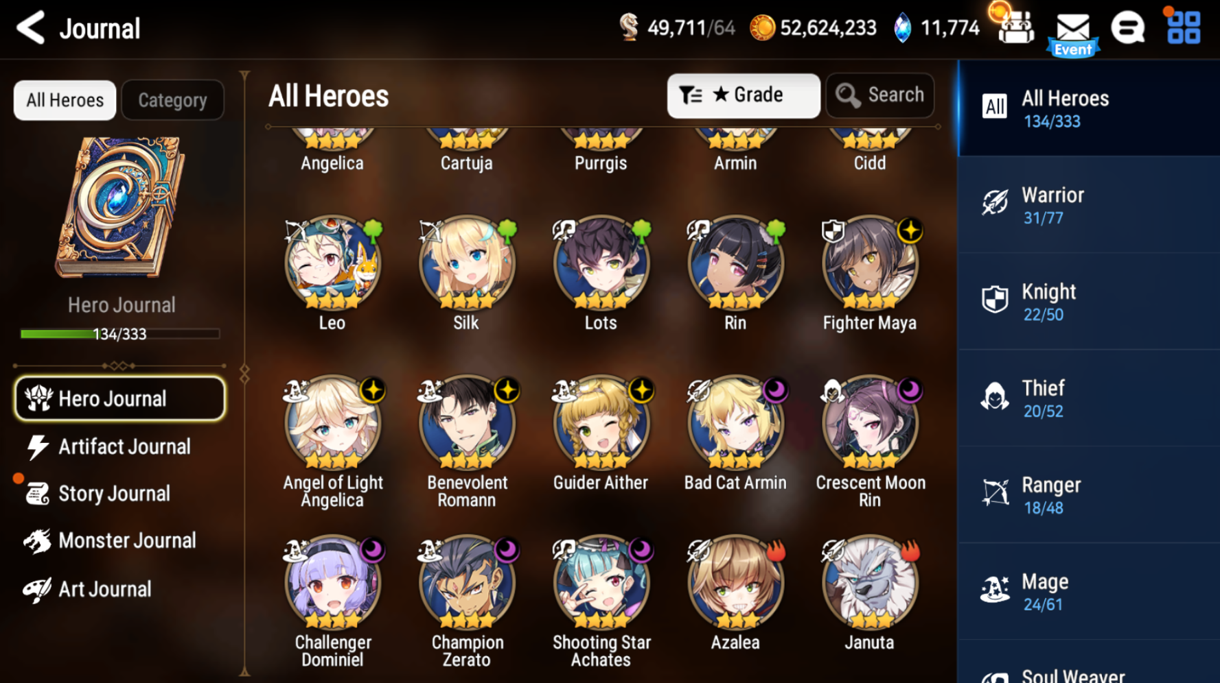 [GLOBAL][INSTANT] Epic 7 Seven Empyrean Ilynav Top Model Luluca + 57ML pulls 11k skystones 2500 mystics+ Name Starter Account-Mobile Games Starter