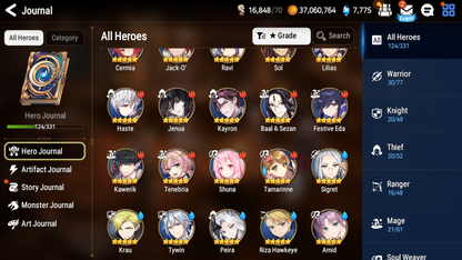 [Global][INSTANT] Epic 7 Seven Festive Eda Amid Fallen Cecilia Jack Death Dealer Ray + pulls+ Name Starter Account-Mobile Games Starter