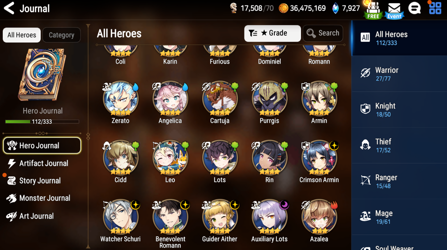 [GLOBAL][INSTANT] Epic 7 Seven Frida Death Dealer Ray Immortal Wukong+ 26ML 2500 mystics pulls + Name Starter Account-Mobile Games Starter