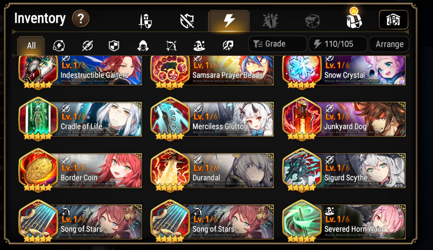 [GLOBAL][INSTANT] Epic 7 Lionheart Cermia Dragon King Sharun + 47 ML pulls + Name Starter Account-Mobile Games Starter