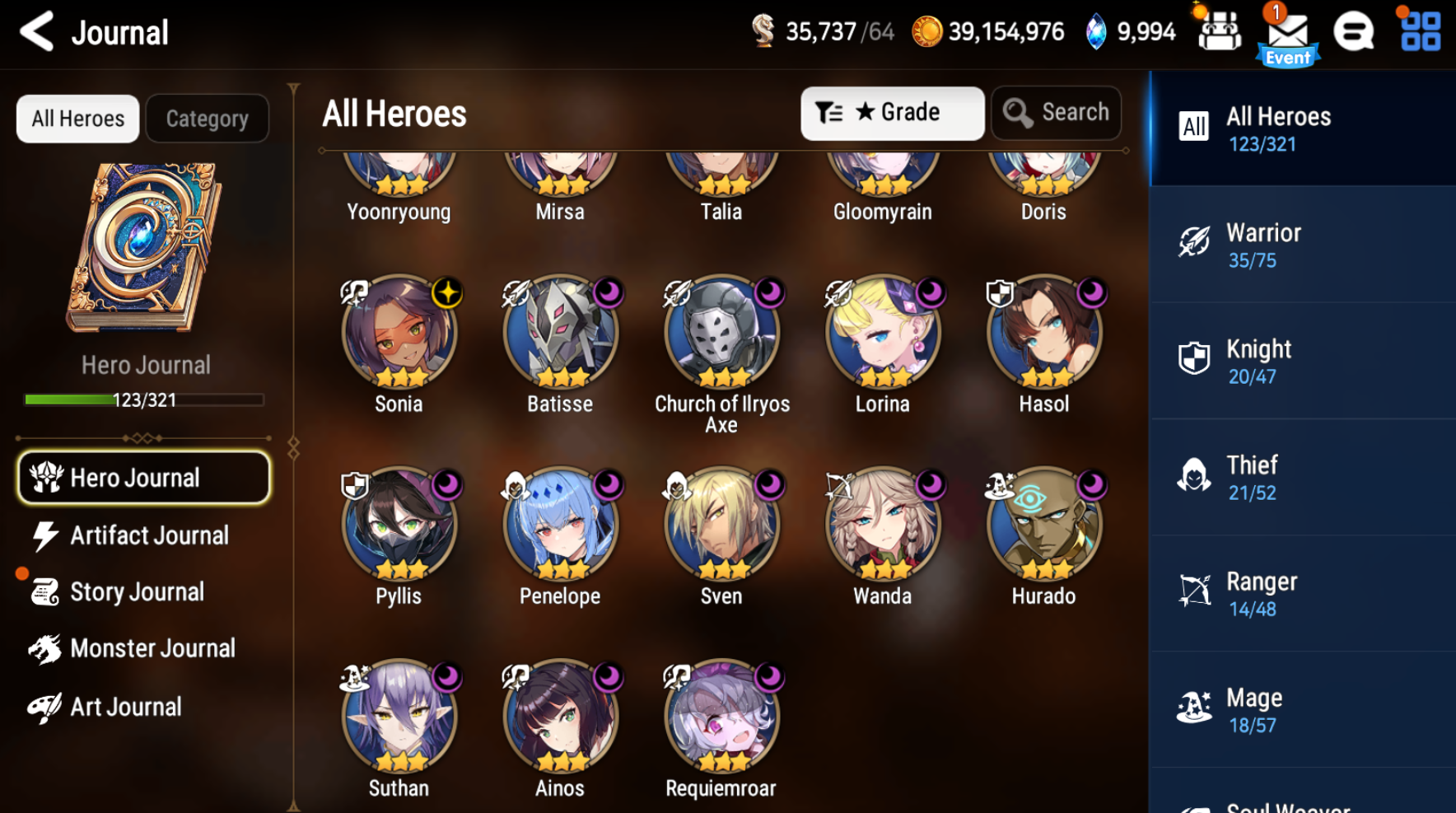 [GLOBAL][INSTANT] Epic 7 Lone Crescent Bellona Diene + 45 ML pulls + Name Starter Account-Mobile Games Starter