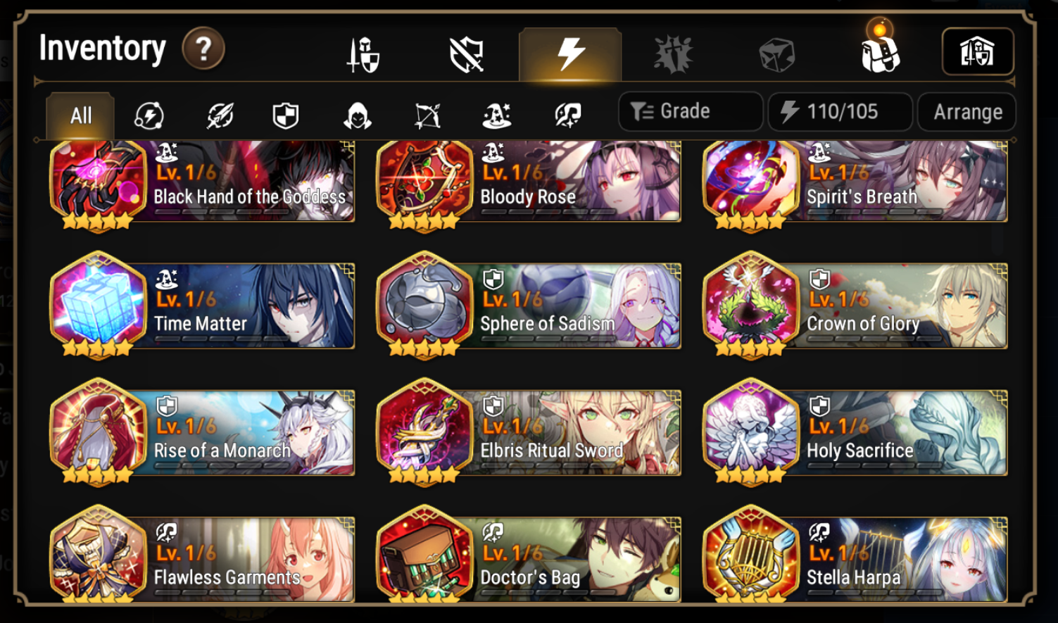 GLOBAL][INSTANT] Epic 7 Seven Lone Crescent Bellona Diene + 45 ML pul –  Mobile Games Starter